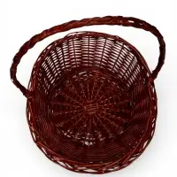 Набор корзин 3 шт ИВА 56х39х18 48х33х15 40х27х13 см ручка h=18/15/13 см