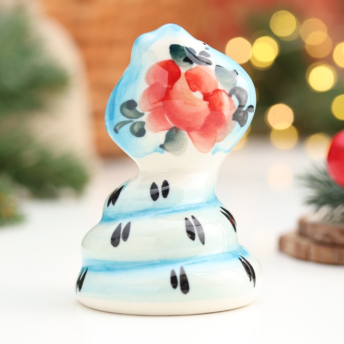 Сувенир «Змея Милена», гжель, цвет, 10х6.5 см Сувенир «Змея Милена», гжель, цвет, 10х6.5 см