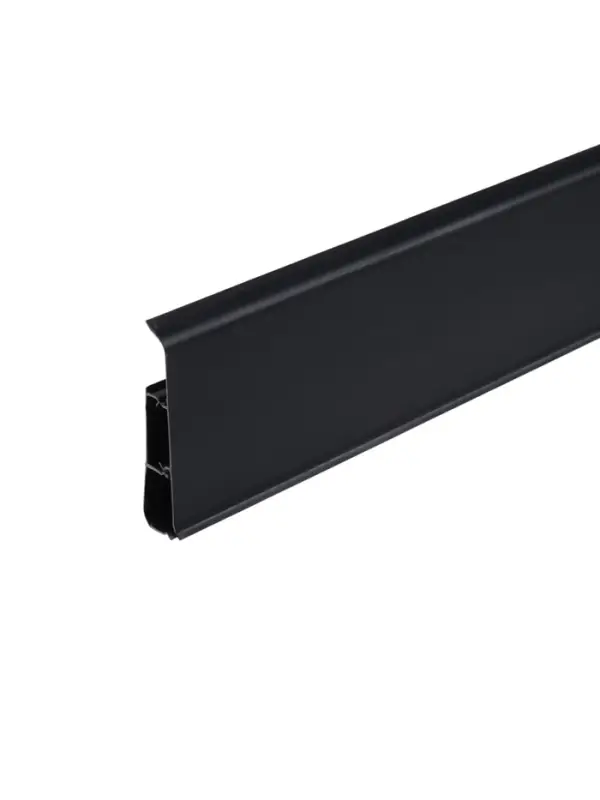 Плинтус напольный &laquo;Деконика&raquo;, 2200&times;85 мм, цвет 007 чёрный