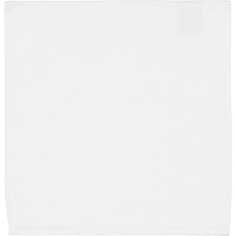 Полотенце Luscan махровое 30х30, 450 гр/м2, Oтель белый, Турция, 10 шт/уп