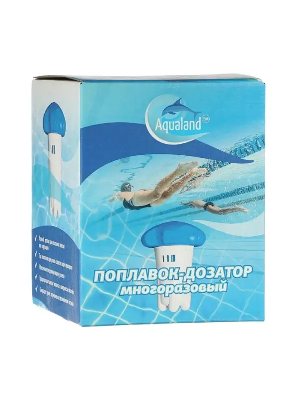 Поплавок - дозатор Aqualand, многоразовый