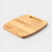 Набор разделочных досок, 2 шт., 24&times;21 см, 19.5&times;17 см, дерево берёза, пропитаны минеральным маслом