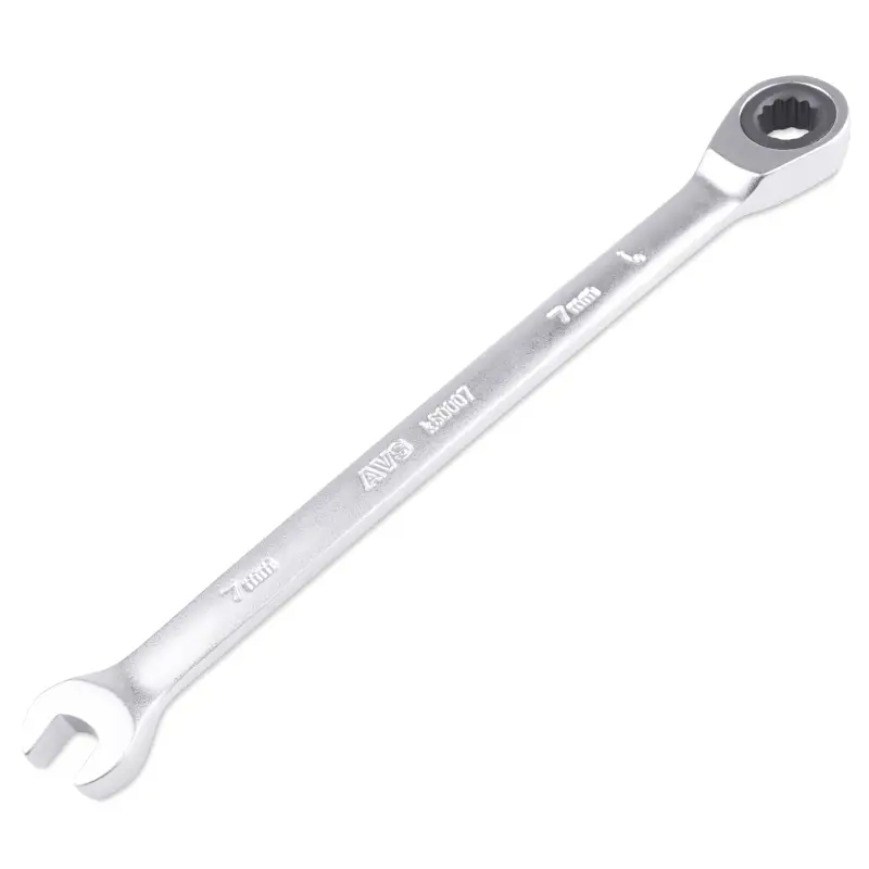 Ключ гаечный комбинированный трещоточный (07 мм) AVS K60007
