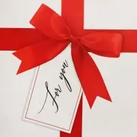 Пакет подарочный ламинированный квадратный For You, 30&times;30&times;12 см