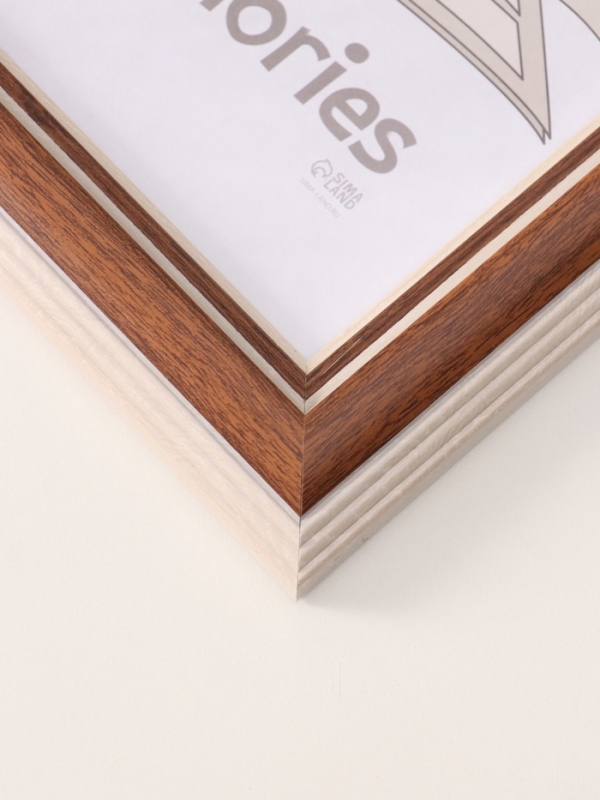 Фоторамка пластик "Рамин" 21х30 см, 1008-86 бук