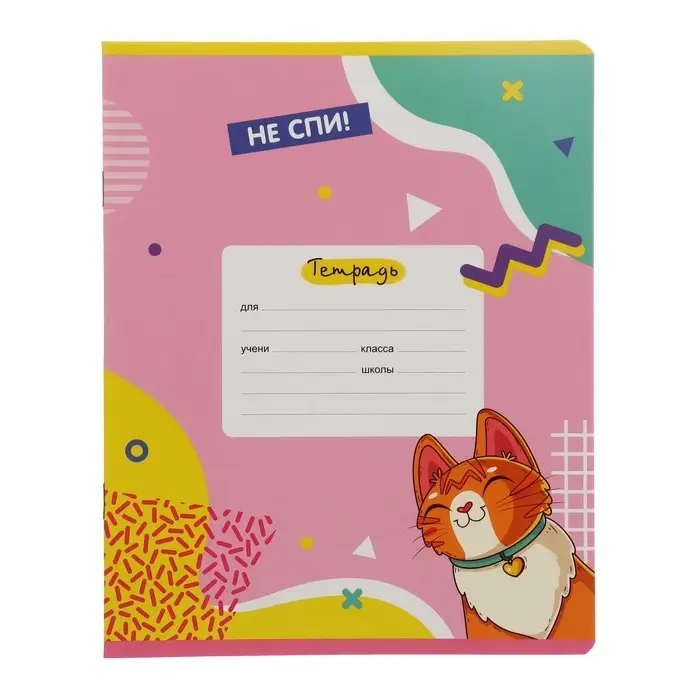 Тетрадь 18 листов в линию Тетрадь 18 листов в линию "Девочки", обложка мелованный картон, блок офсет, МИКС