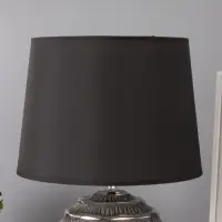 Лампа настольная RISALUX &laquo;Бетти&raquo;, Е14, 15 Вт, серебристая, 25&times;25&times;36 см