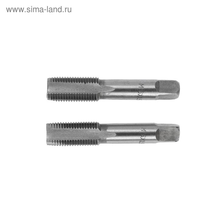 Метчики метрические ручные ТУНДРА, М16 х 1.5 мм, комплект из 2 шт. Метчики метрические ручные ТУНДРА, М16 х 1.5 мм, комплект из 2 шт.