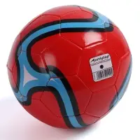Футбольный мяч ONLYTOP, машинная сшивка, 32 панели, р. 5, PVC, красный