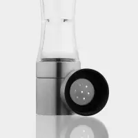 Мельница для специй Magistro &laquo;Лоста&raquo;, 17.5&times;5.3 см, двусторонняя, керамический механизм, серебристая