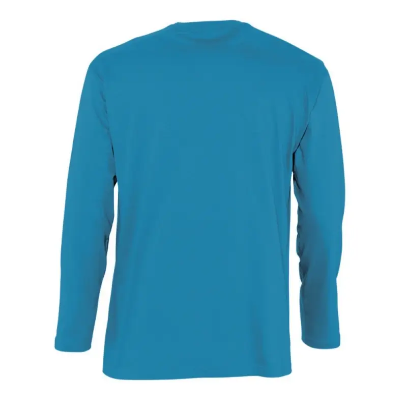 Футболка мужская с длинным рукавом Monarch голубая, размер S