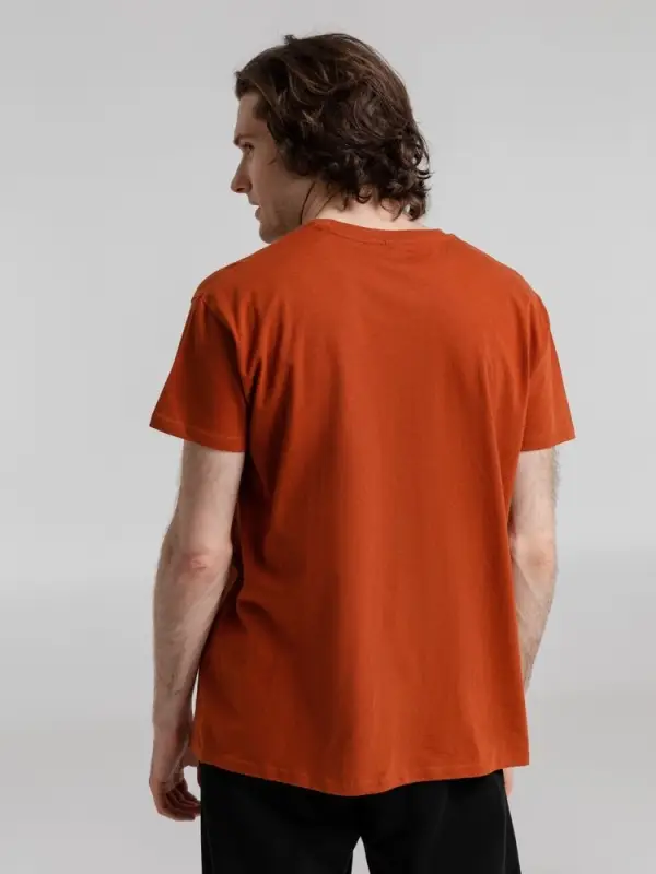 Футболка Imperial 190, коричневая (терракотовая), размер S