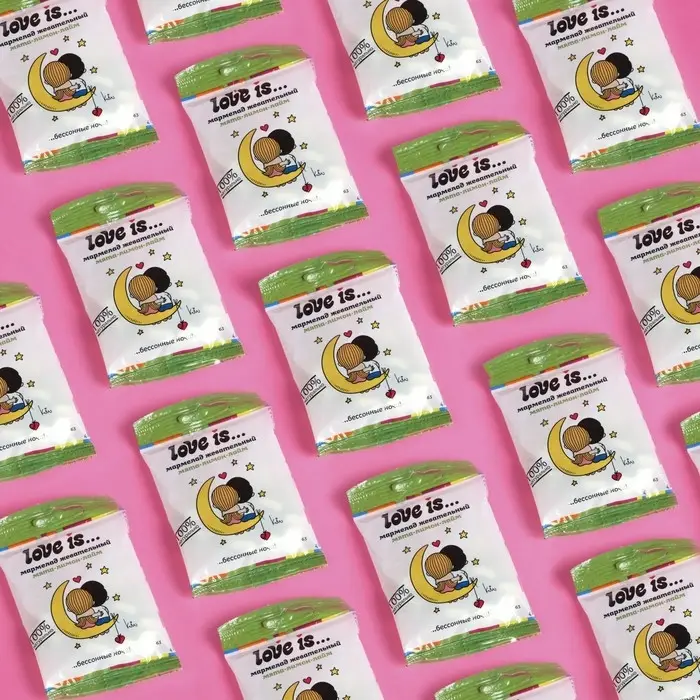 Мармелад Love Is  Мармелад Love Is "ЖуйМиксик", мята-лимон-лайм, 20 г