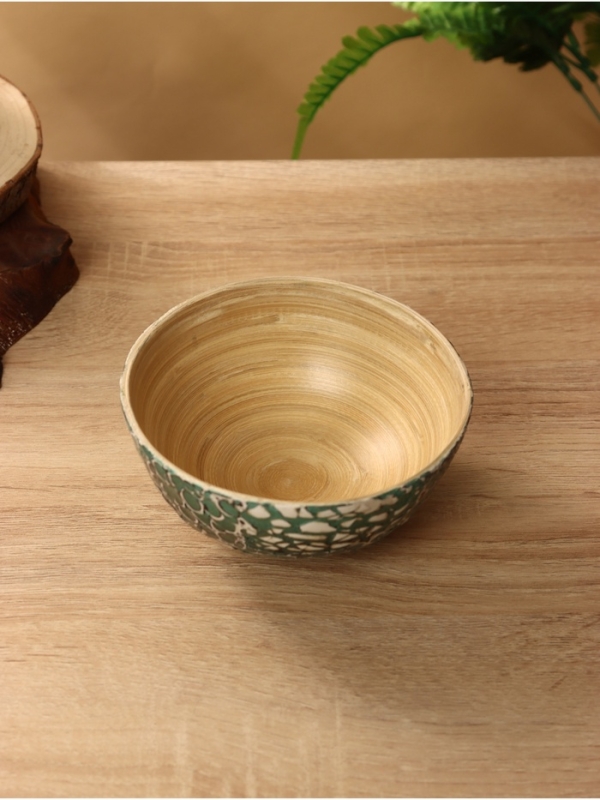 Миска 14х14х7 см, бамбук Миска 14х14х7 см, бамбук