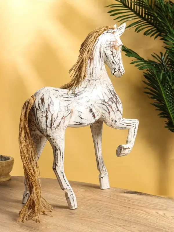 Сувенир интерьерный "Конь" дерево, 37х10х48 см