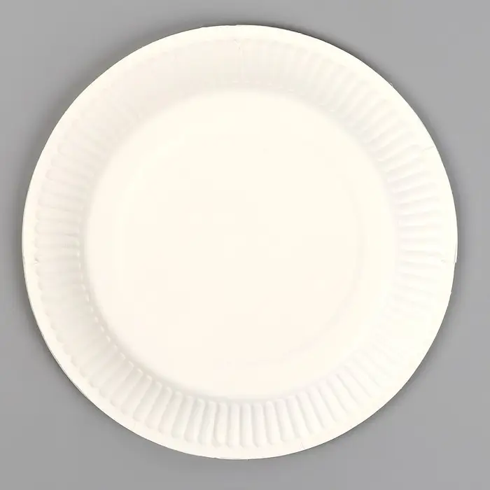 Тарелка одноразовая бумажная «Шары», 18 см Тарелка одноразовая бумажная «Шары», 18 см