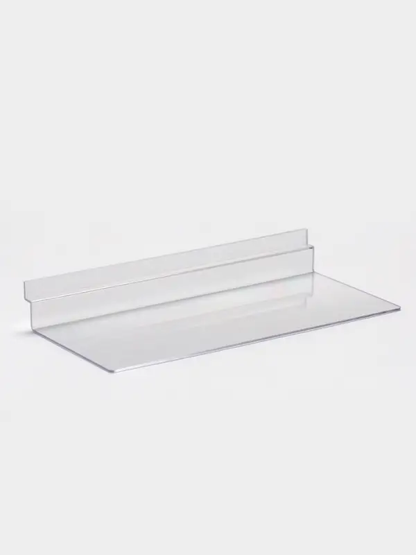 Полка для экономпанелей, для обуви, 25&times;12 см, оргстекло 2 мм