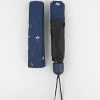 Зонт механический &laquo;Цветы&raquo;, 4 сложения, 8 спиц, R=47/55 см, d=94 см, МИКС