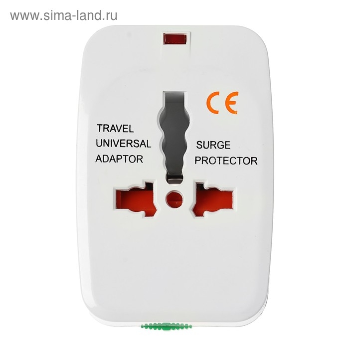 Адаптер универсальный, 3 A, 5 в 1, 220 В, белый Адаптер универсальный, 3 A, 5 в 1, 220 В, белый
