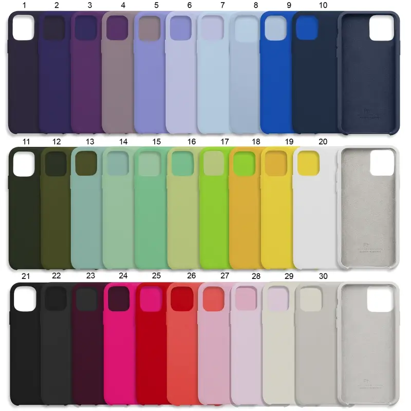 Чехол iPh 11 Silicon Сase APL WS (с лого) Чехол iPh 11 Silicon Сase APL WS (с лого)