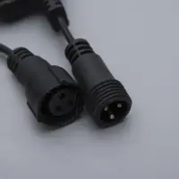 Гирлянда &laquo;Занавес&raquo; 2&times;6 м, IP44, УМС, тёмная нить, 1440 LED, свечение белое, 220 В
