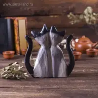 Сувенир дерево "Кошки с темными лапками" 4х13х13 см
