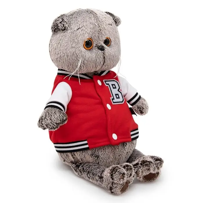 Мягкая игрушка «Басик в клубной куртке», 22 см