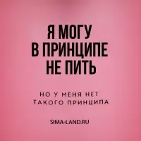 Шейкер спортивный для коктейлей и протеина &laquo;Я могу не пить&raquo;, чёрно-розовый, с чашей, 500 мл