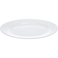 Тарелка Chan Wave Classic мелкая D 175мм фарфор, белый   , фк0176