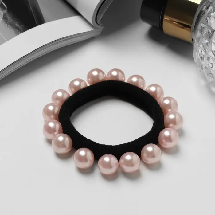 Резинка для волос «Агния», розовый Резинка для волос «Агния», розовый