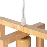 Светильник BayerLux ЭКО &laquo;Кира&raquo;, 1&times;40 Вт, Е27, коричневый, 20&times;20&times;100 см