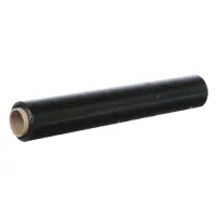 Стрейч-пленка, черная, 500 мм &times; 130 м, 1.2 кг, 20 мкм