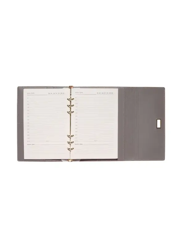 Органайзер на кольцах, А5, с клапаном, 80л, линия, к/зам, с ручкой, Коричневый Органайзер на кольцах, А5, с клапаном, 80л, линия, к/зам, с ручкой, Коричневый