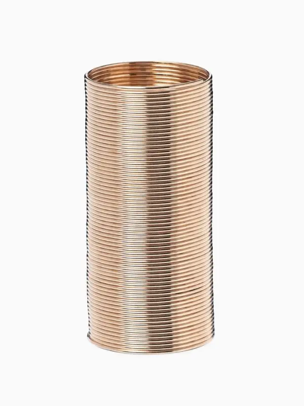 Проволока с памятью, d=2 см, толщина 0.6 мм, для кольца, цвет золото, 10 г