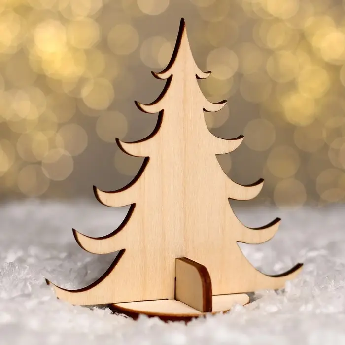 Модель из дерева «Ёлка сборная №2» Модель из дерева «Ёлка сборная №2»