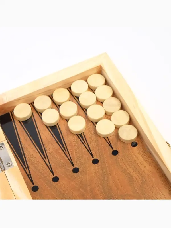 Шахматы нарды шашки &laquo;Цейтнот&raquo;, 3 в 1, классические, 24&times;24 см