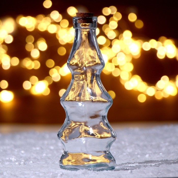 Основа для творчества и декорирования - бутылочка с крышкой «Елочка макси»