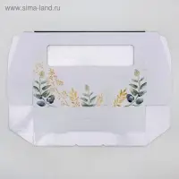 Кондитерская упаковка, коробка с ламинацией &laquo;Nature&raquo;, 17 х 7 х 4 см