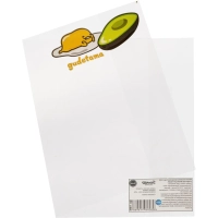 Набор обложек для тетрадей Gudetama, 10 шт., 213x350, 100 мкм. 71981