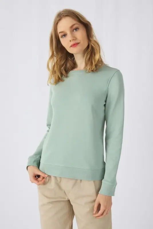 Свитшот женский BNC Inspire (Organic), серо-голубой, размер XS Свитшот женский BNC Inspire (Organic), серо-голубой, размер XS