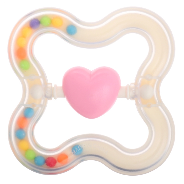 Набор погремушек с прорезывателями «Лаванда», цвета МИКС