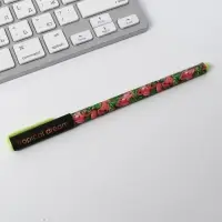 Ручка шариковая синяя паста 0.7 мм с колпачком Tropical пластик софт-тач, цена за 1шт