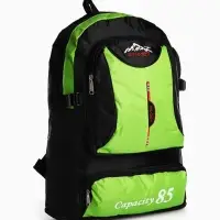 Рюкзак туристический, 35 л, с увеличением, с карманами, Capacity 85, зелёный