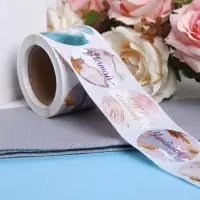 Наклейки для цветов и подарков &laquo;Мечтай, твори, сияй&raquo;, 4.4&times;4.4 см, 252 шт.