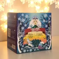 Гирлянда &laquo;Нить&raquo; 2 м с насадками &laquo;Снежинка матовая&raquo;, IP20, прозрачная нить, 36 LED, свечение тёплое белое, 220 В