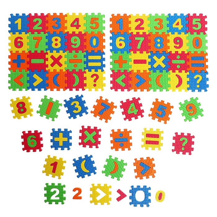 Коврик-пазл «Учимся считать» Коврик-пазл «Учимся считать»