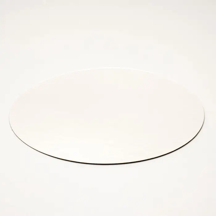 Подложка для торта, 30 см, золото - серебро, 0.8 мм