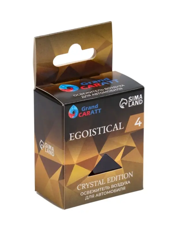 Ароматизатор подвесной Grand Caratt Crystal Edition, Egoistical, 6 мл