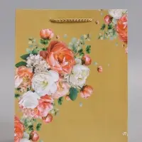 Пакет подарочный ламинированный "Мгновение" 18 х 22,3 х 10 см