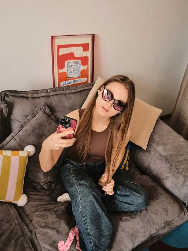 Очки солнцезащитные женские &laquo;OneSun. Кошачий глаз&raquo;, UV 400, линза 5.3&times;6 см, чёрный